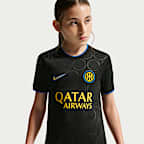 Inter Milan Derde Nike Dri-FIT warming-uptop voor kids