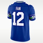 12s Seattle Seahawks Men's Nike Dri-FIT NFL Limited Jersey
