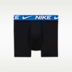 Nike Essentials Big Kids' Dri-FIT Micro Solid Boxer Briefs (3-Pack)