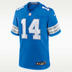 Jersey de futbol americano Nike de la NFL Game para hombre Amon-Ra St. Brown Detroit Lions