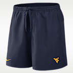 West Virginia Primetime Primary Logo Men's Nike Dri-FIT College Form Shorts