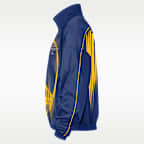 Golden State Warriors Nike Standard Issue Men's Woven Basketball Jacket