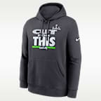 Seattle Seahawks Super Bowl LX Champions Pickoff Move Parade Club Men's Nike NFL Pullover Hoodie