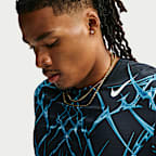 Nike AeroSwift Dri-FIT ADV Kurzarm-Laufoberteil mit Print (Herren)
