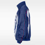 Chamarra de básquetbol para hombre de tejido Woven Detroit Pistons Standard Issue