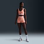 Shorts de ciclismo de tiro alto de 8 cm para mujer Nike Pro Sculpt