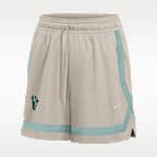 Shorts de básquetbol Studio Fleece de 13 cm para mujer New York Liberty