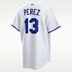Salvador Perez Kansas City Royals Men's Nike MLB Replica Jersey