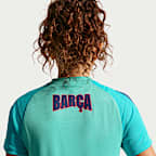 FC Barcelona Strike Third Nike Football Dri-FIT Kurzarmshirt (ältere Kinder)