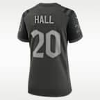 Jersey Nike de la NFL Game para mujer Breece Hall New York Jets Rivalries Collection