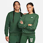 Sudadera de cuello redondo para hombre Nike Sportswear Club Fleece