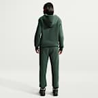 Nike Studio Fleece Medium Weight damesbroek met halfhoge taille en boorden