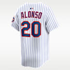 Jersey Nike Dri-FIT de la MLB Limited para hombre de Pete Alonso New York Mets