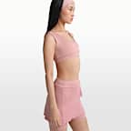 Brassière à encolure dégagée et double bretelle NikeSKIMS Matte pour femme