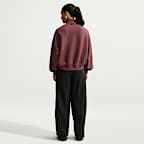 Playera Dri-FIT oversized de medio cierre para mujer Nike 24.7 ImpossiblySoft