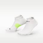 Nike Midweight Running No-Show-strømper (1 par)