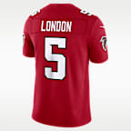 Jersey Nike Dri-FIT de la NFL Limited para hombre Drake London Atlanta Falcons