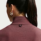 Playera Dri-FIT oversized de medio cierre para mujer Nike 24.7 ImpossiblySoft