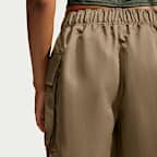 Nike Sportswear Women's Loose Mid-Rise Satin Cargo Shorts