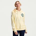 Sudadera con gorro sin cierre Nike Dri-FIT de la NFL para mujer Green Bay Packers Rivalries Collection Sideline