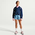 Chamarra de correr Repel para niña talla grande Nike Tempo