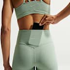 Shorts de ciclismo de tiro alto de 13 cm para mujer Nike Zenvy