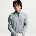 나이키 벨로시티 남성 써마 핏 하프집 골프 탑