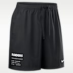 Las Vegas Raiders Men's Nike NFL Woven Shorts