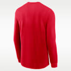 Playera de manga larga Nike Dri-FIT de la NFL para hombre Buffalo Bills Essential