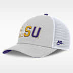 LSU Legacy Basketball Rise Men's Nike College Trucker Adjustable Hat