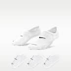 ถุงเท้าเทรนนิ่งผู้หญิงแบบซ่อน Nike Everyday Plus Cushioned (3 คู่)