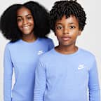 Nike Sportswear Big Kids' Long-Sleeve T-Shirt
