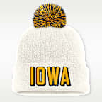 Gorro con dobladillo universitario Nike para hombre Iowa Peak