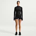 NikeSKIMS Matte Women's Mock-Neck Full-Zip Jacket