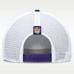 LSU Legacy Basketball Rise Men's Nike College Trucker Adjustable Hat