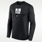 Arizona Courtside Men's Nike Dri-FIT College Long-Sleeve T-Shirt