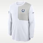Indianapolis Colts Sideline Coach Men's Nike Dri-FIT NFL Long-Sleeve Top