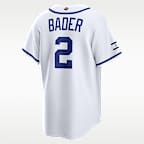 Harrison Bader Israel National Baseball Team 2026 World Baseball Classic Men's Nike Stadium Jersey