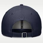 West Virginia Campus Club Men's Nike College Adjustable Hat
