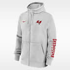 Tampa Bay Buccaneers Club Men's Nike NFL Full-Zip Hoodie