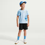 Nike Sportswear Goal Mode Little Kids' French Terry Shorts