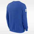 Duke Sideline Club Men's Nike College Pullover Crew