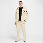 Chamarra Windrunner de tejido Fleece de cierre completo para hombre Nike Tech