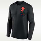 San Francisco Giants 2-Hit Legend Men's Nike Dri-FIT MLB Long-Sleeve T-Shirt