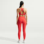 Nike Universa Women's High-Waisted Full-Length Leggings with No Front Seam