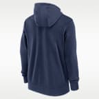 Sudadera con gorro Nike de la MLB de cierre completo para hombre New York Yankees Lockup