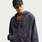 Nike Studio Fleece Medium Weight Women's Oversized Full-Zip Hoodie