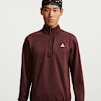 ACG Wolf Grid 男款 Therma-FIT 半長式拉鍊登山上衣