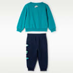 Nike Sportswear Baby (12-24M) Brand Ambassador 2-Piece Fleece Crew Set