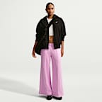 Nike Sportswear Women's Mid-Rise Wide-Leg Track Pants